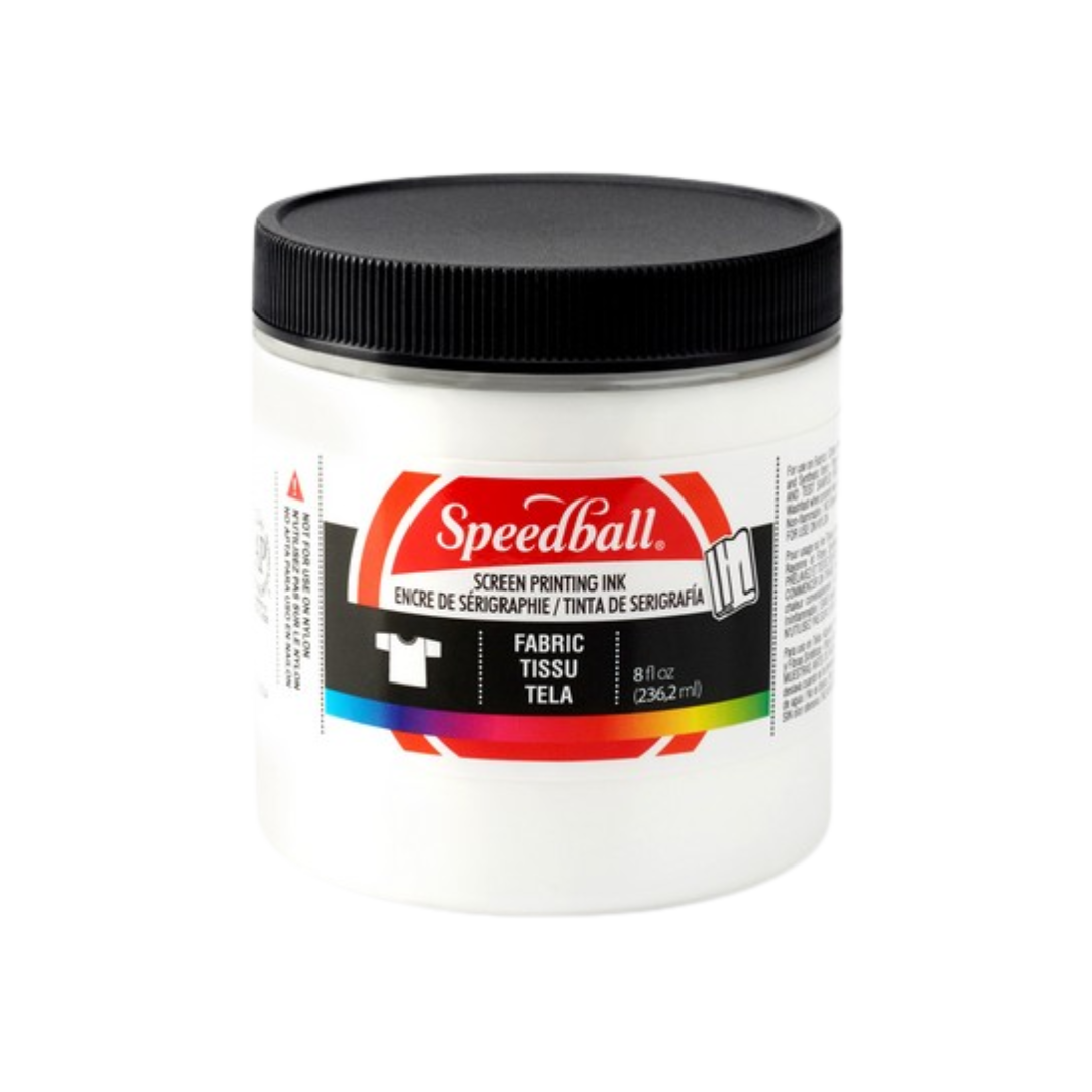 Fabric Screen Ink 8oz - White