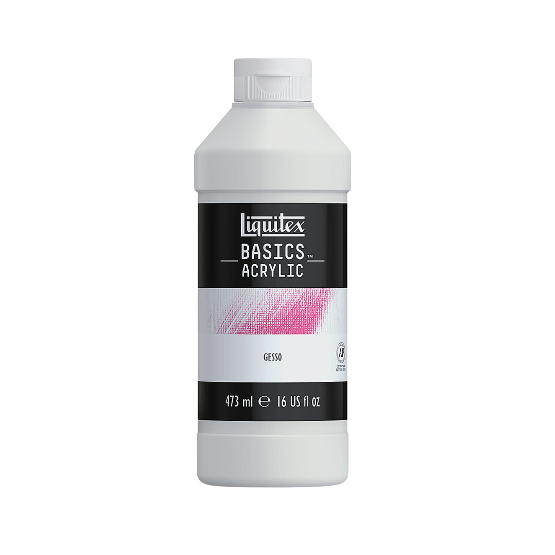 Liquitex Basics Acrylic Gesso 16oz