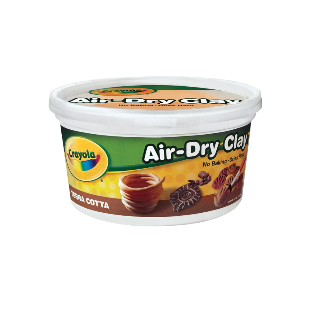 Crayola Air Dry Clay Terracotta 2.5lb Bucket