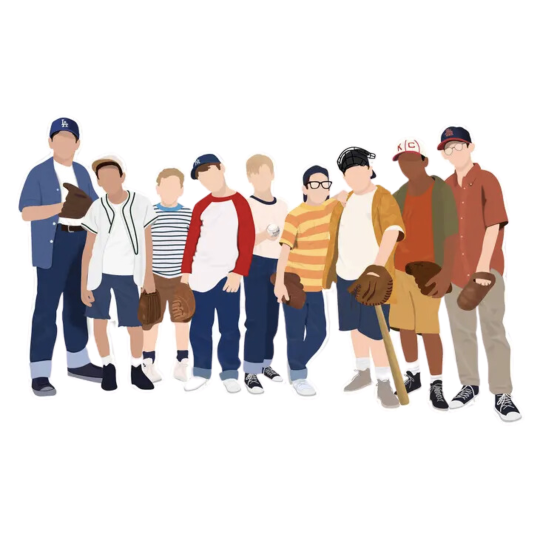 The Sandlot Team Sticker