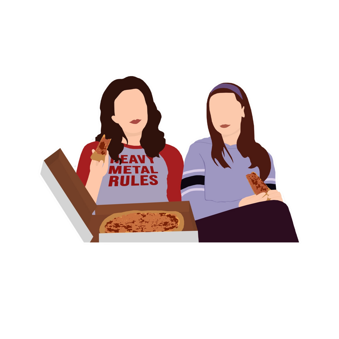 Gilmore Girls Lorelai & Rory Sticker