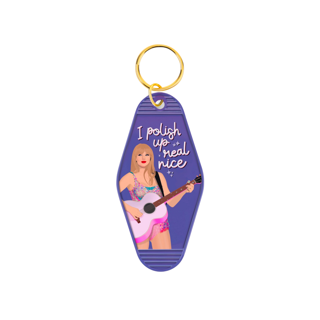 Taylor Swift Bejeweled Motel Keychain