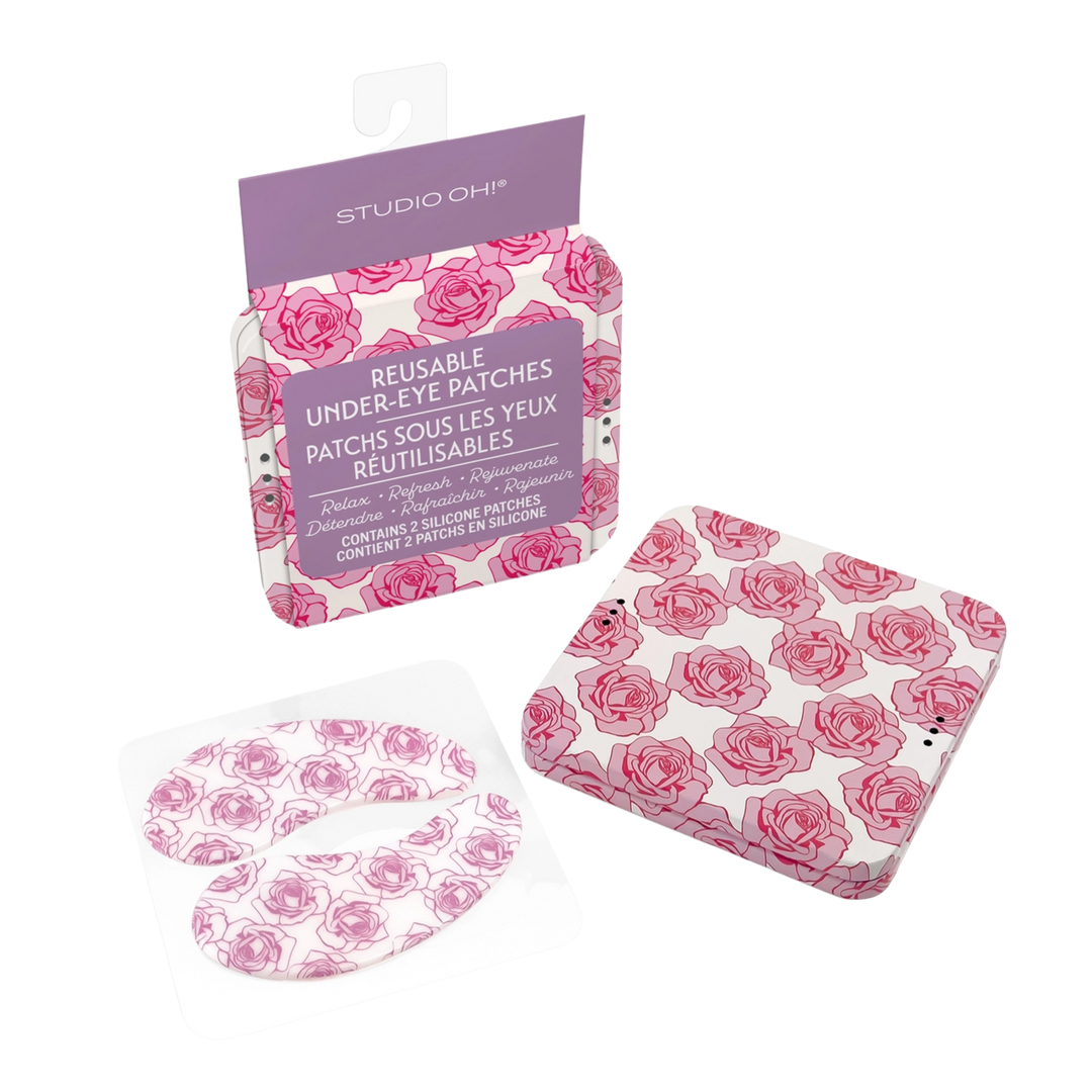 Petite Rose Reusable Under-Eye Patches