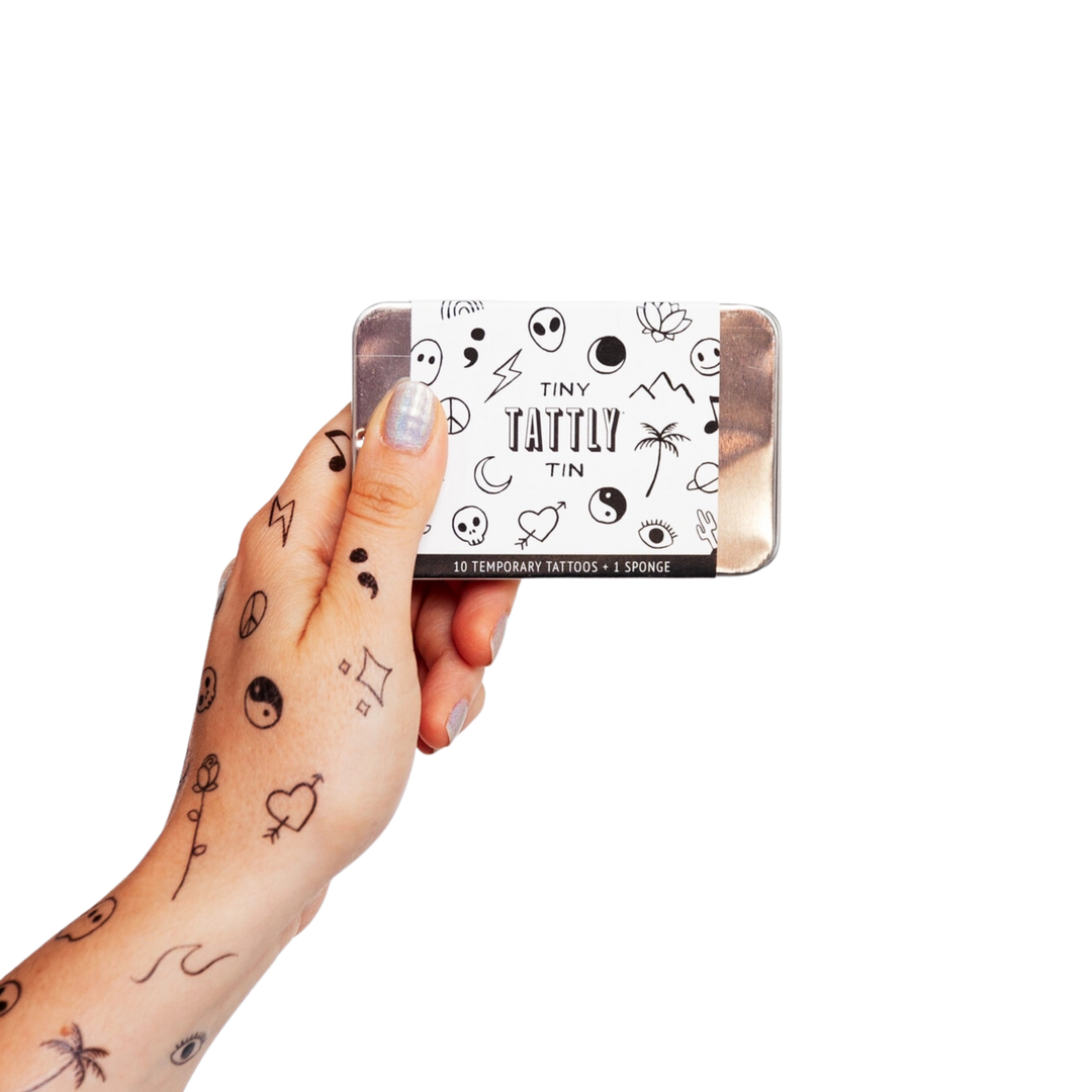 Tiny Flash Art Tattoo Tin