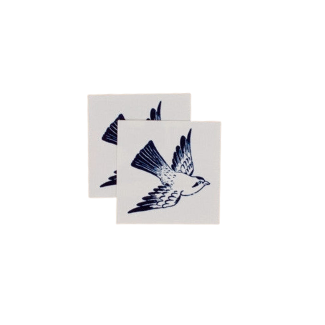 Cartolina Bird Tattoo Pair