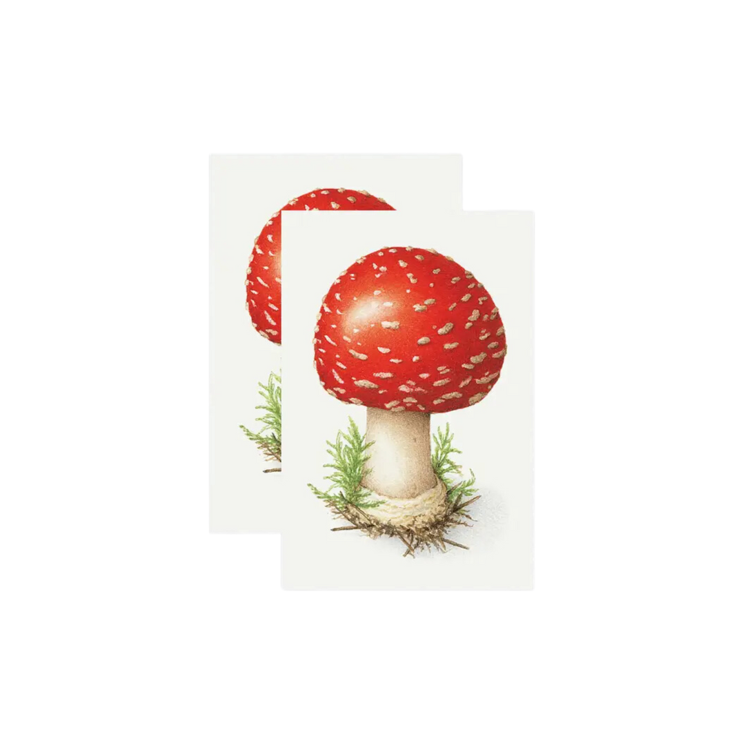 Toadstool Tattoo Pair
