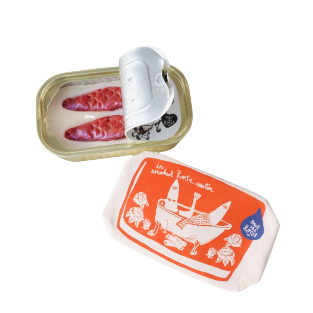 Tinned Fish Candle - Smoked Rose Water