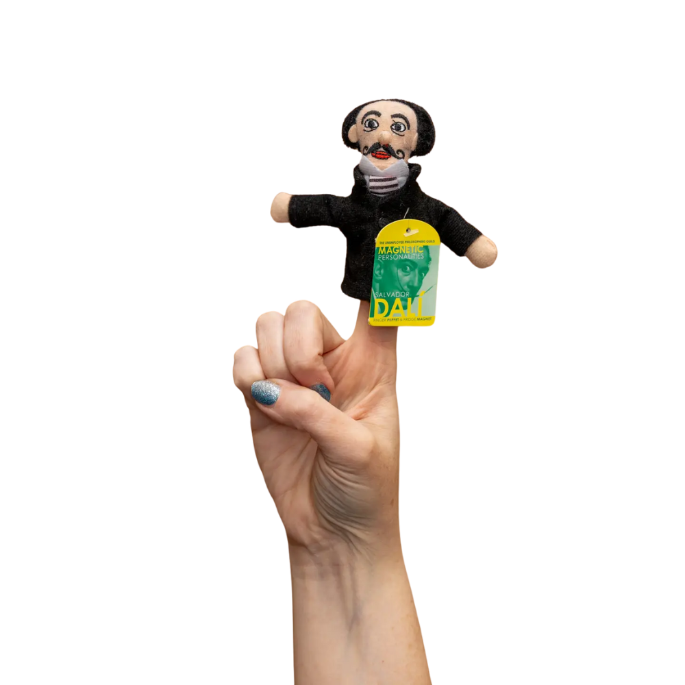 Salvador Dalí Finger Puppet
