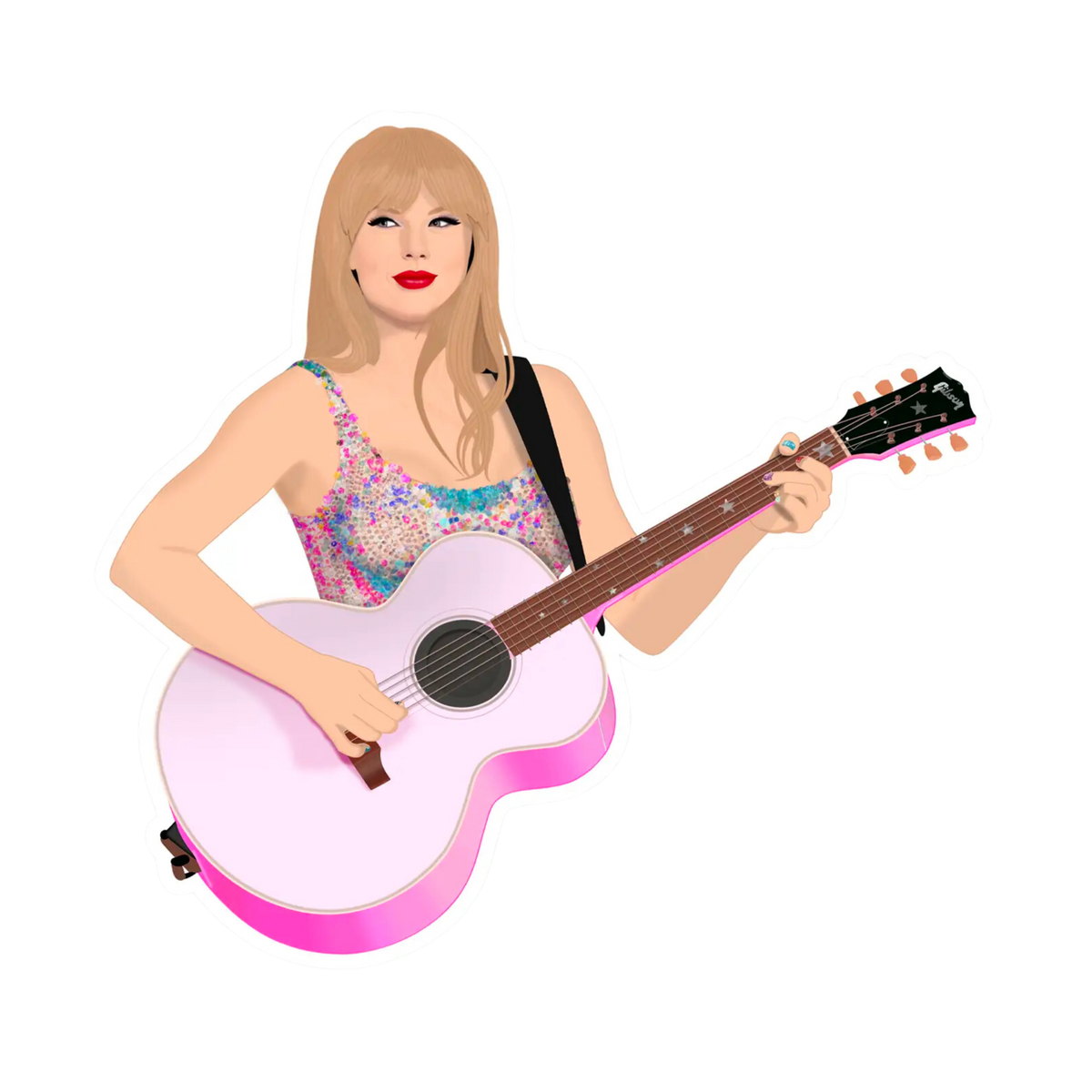 Taylor Swift Eras Tour Sticker Golden Hour Gift Co