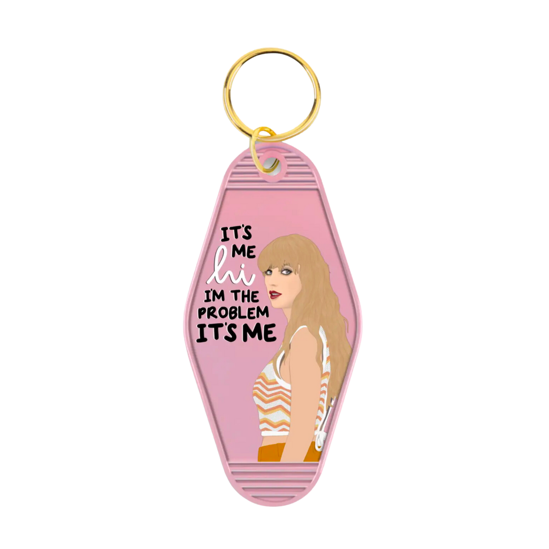 Taylor Swift Anti-Hero Motel Keychain