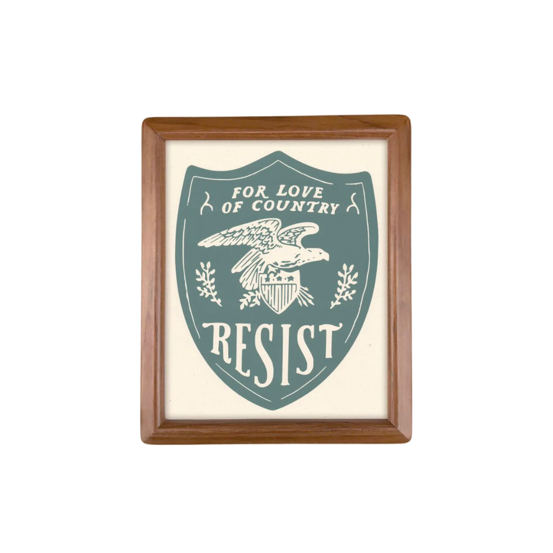 Resist Print