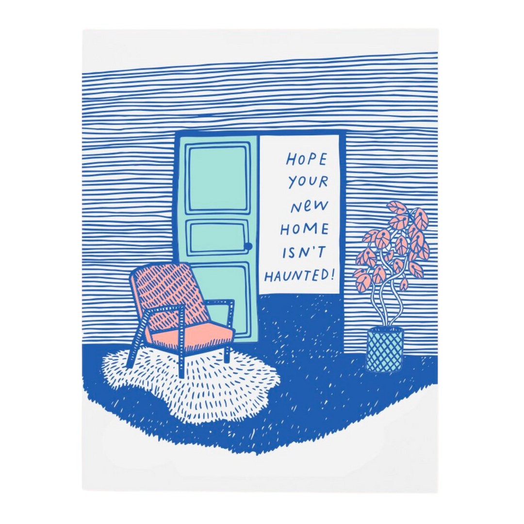 Haunted House Card