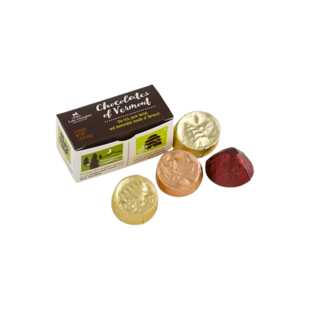 Chocolates of Vermont - 4 piece assortment