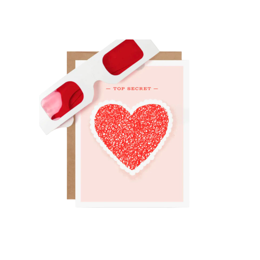 Heart Decoder Card – Golden Hour Gift Co