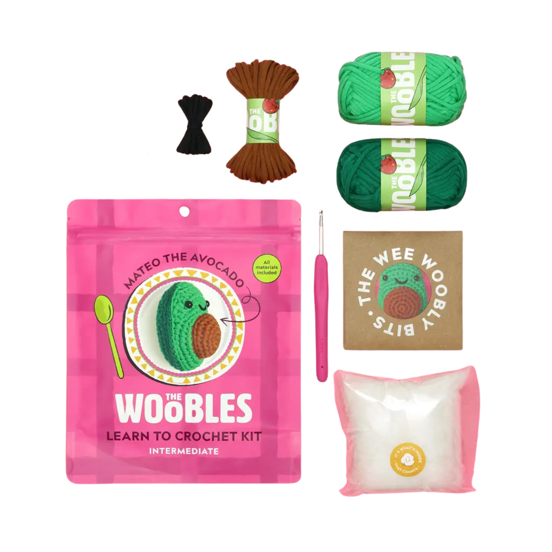 Mateo the Avocado Crochet Kit