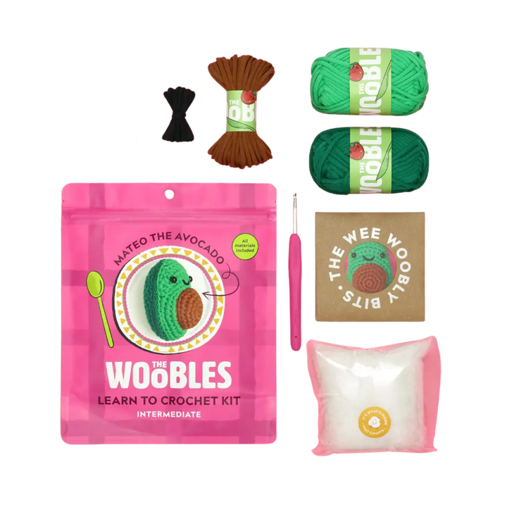 Mateo the Avocado Crochet Kit