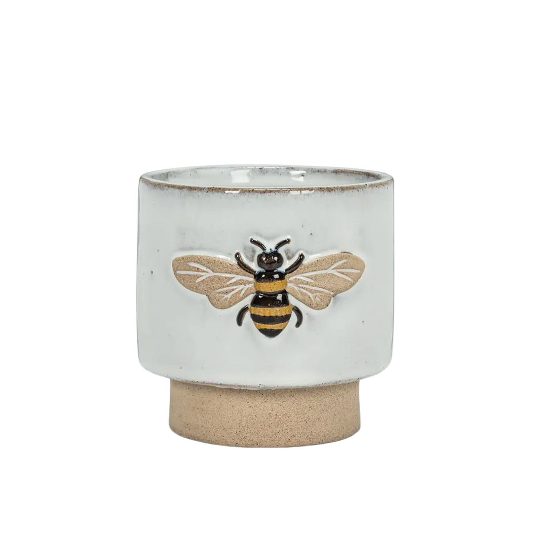 Single Emboss Bee Planter