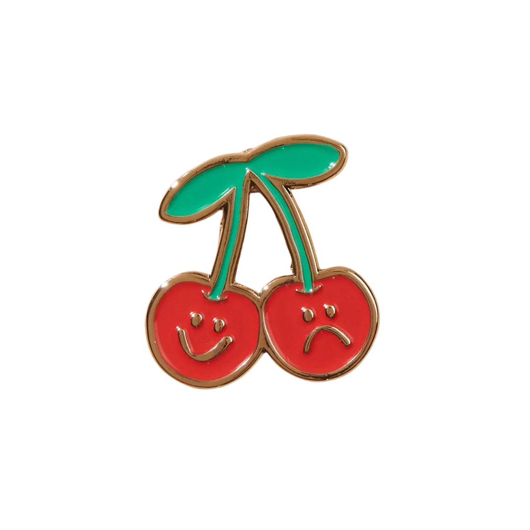Cherry Enamel Pin