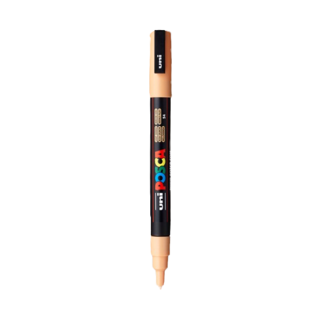 Posca PC-3M Paint Marker Fine Bullet Tip - Light Orange