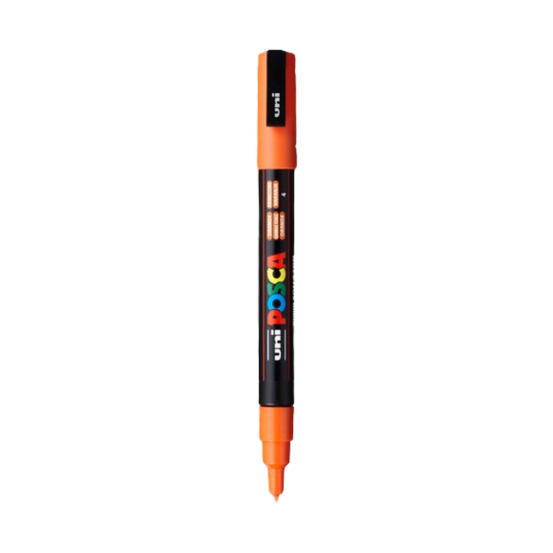 Posca PC-3M Paint Marker Fine Bullet Tip - Orange