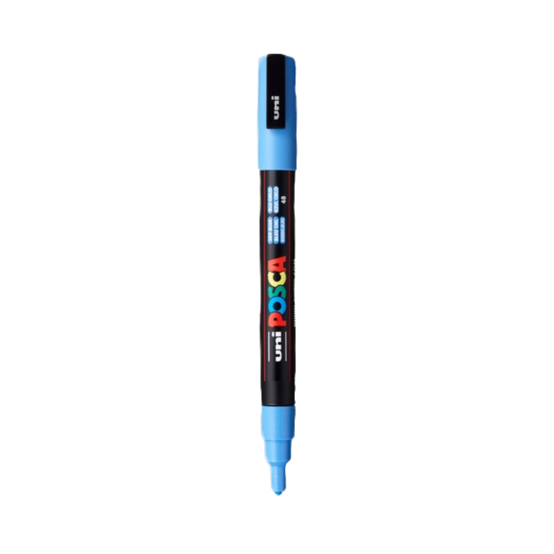Posca PC-3M Paint Marker Fine Bullet Tip - Sky Blue