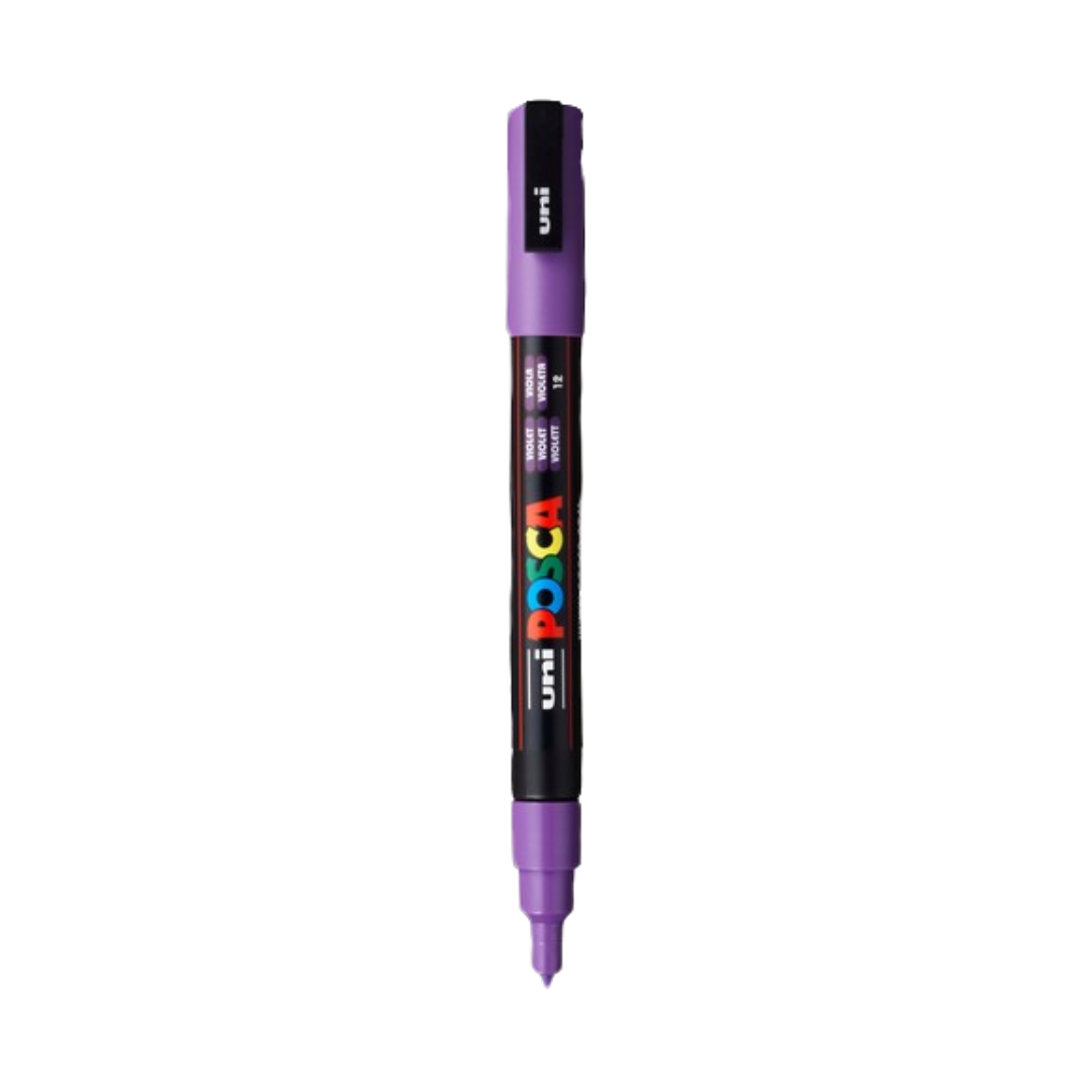 Posca PC-3M Paint Marker Fine Bullet Tip - Violet