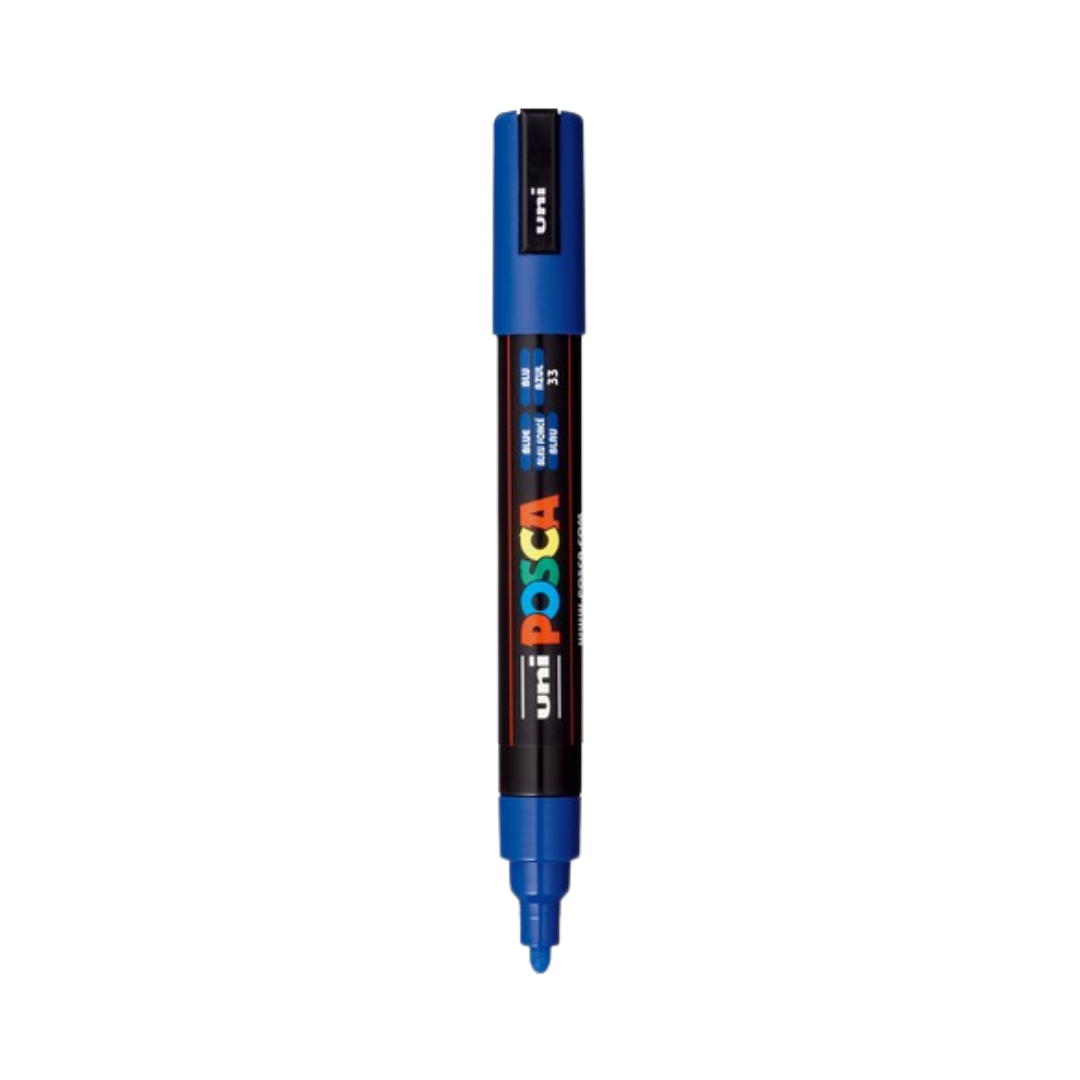 Posca PC-5M Paint Marker Medium Bullet Tip - Blue