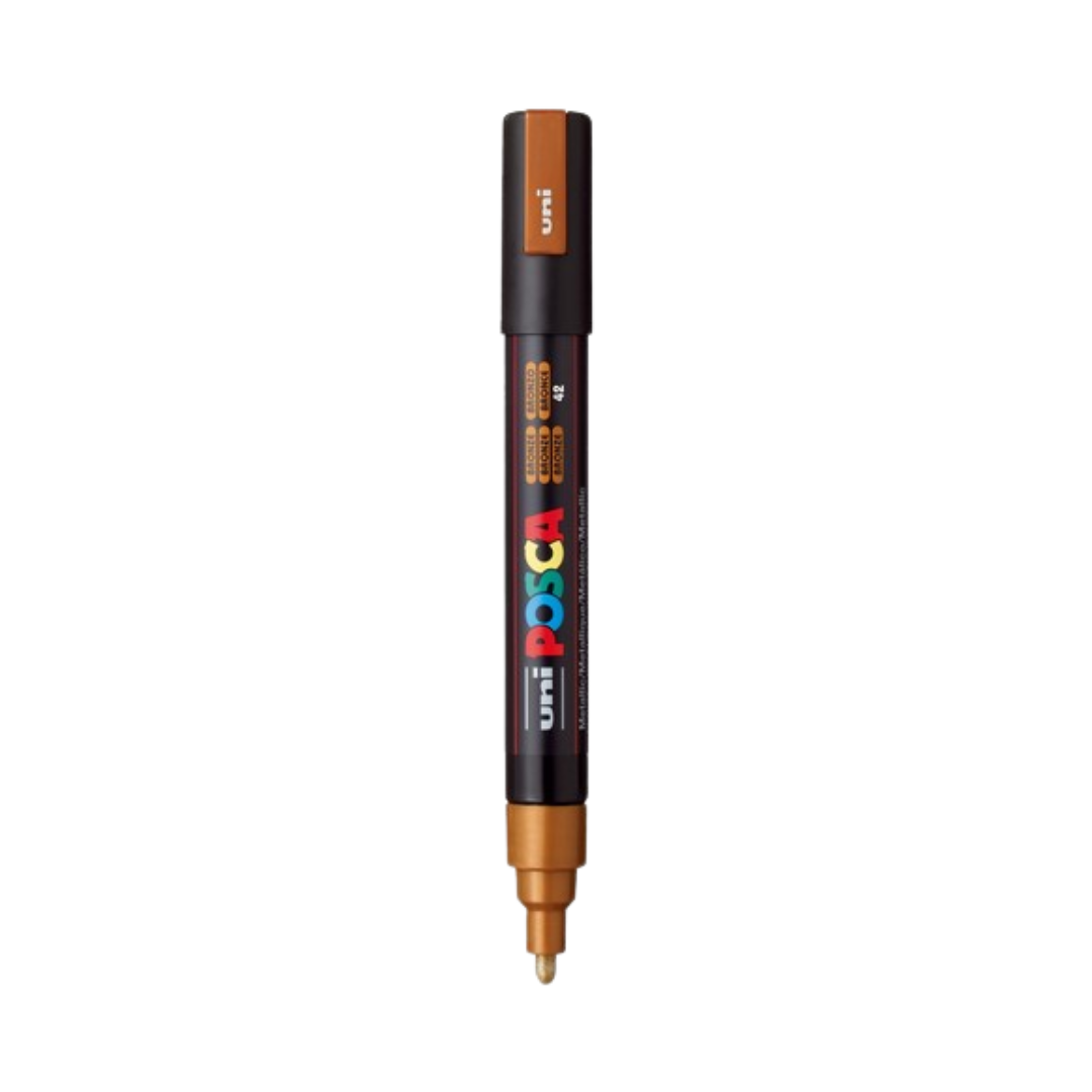 Posca PC-5M Paint Marker Medium Bullet Tip - Bronze