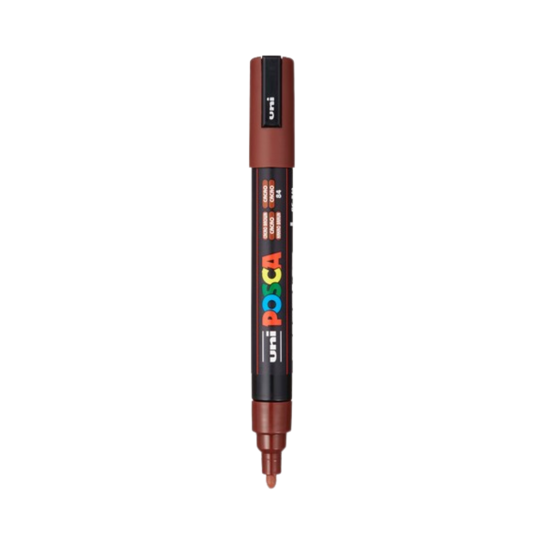 Posca PC-5M Paint Marker Medium Bullet Tip - Cacao Brown