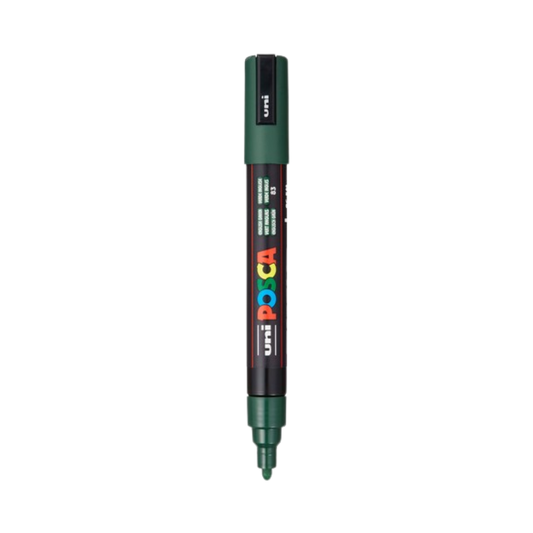 Posca PC-5M Paint Marker Medium Bullet Tip - English Green