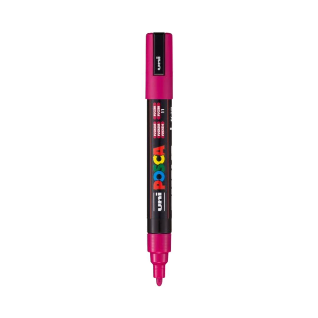 Posca PC-5M Paint Marker Medium Bullet Tip - Fuchsia