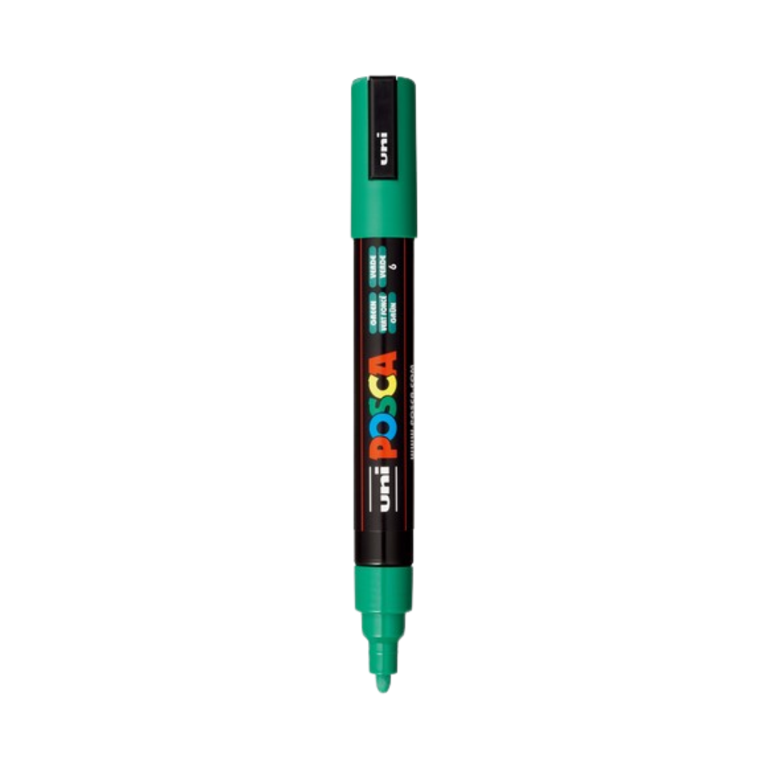 Posca PC-5M Paint Marker Medium Bullet Tip - Green