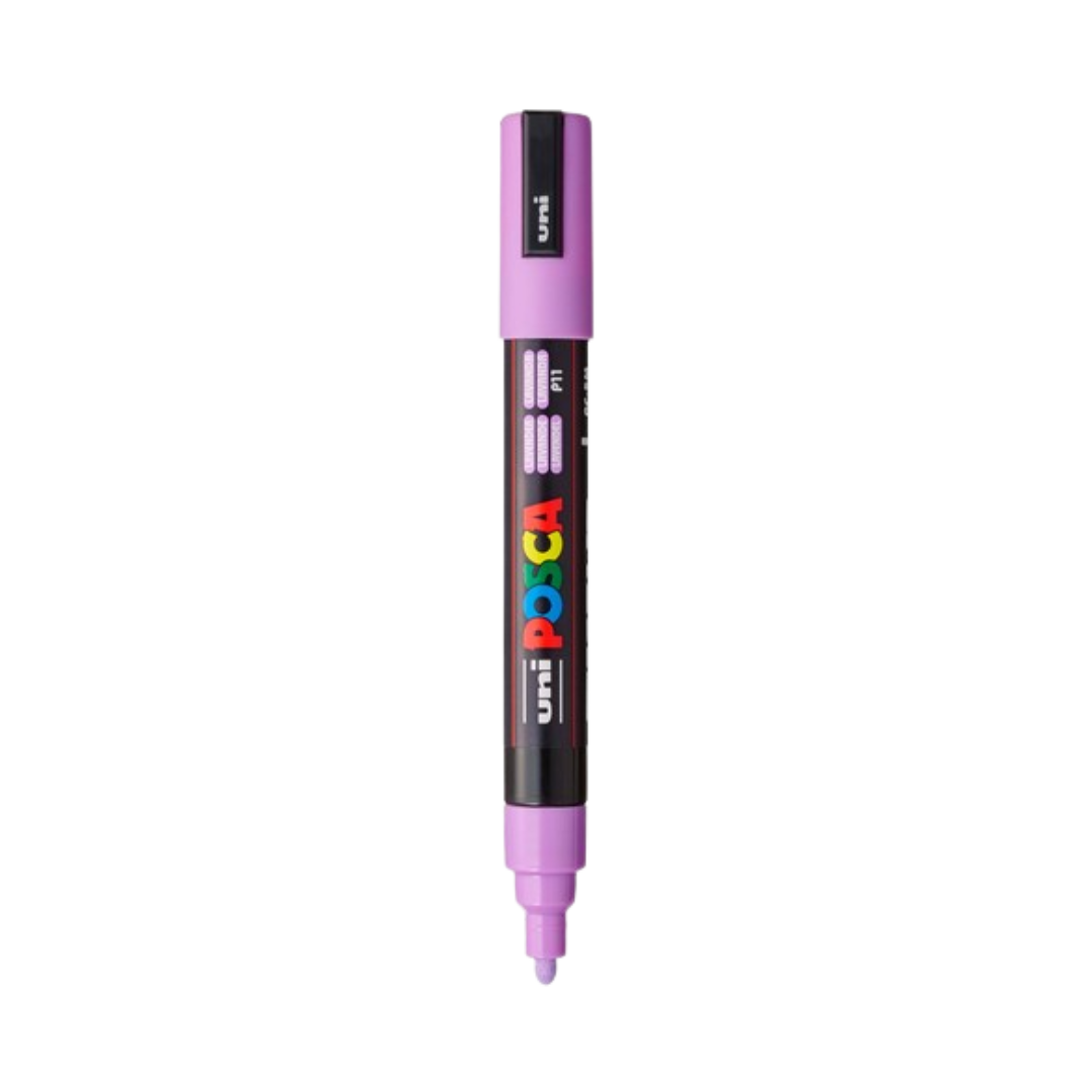 Posca PC-5M Paint Marker Medium Bullet Tip - Lavender