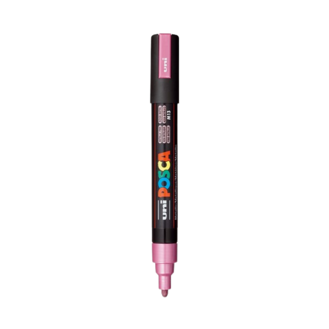Posca PC-5M Paint Marker Medium Bullet Tip - Metallic Pink