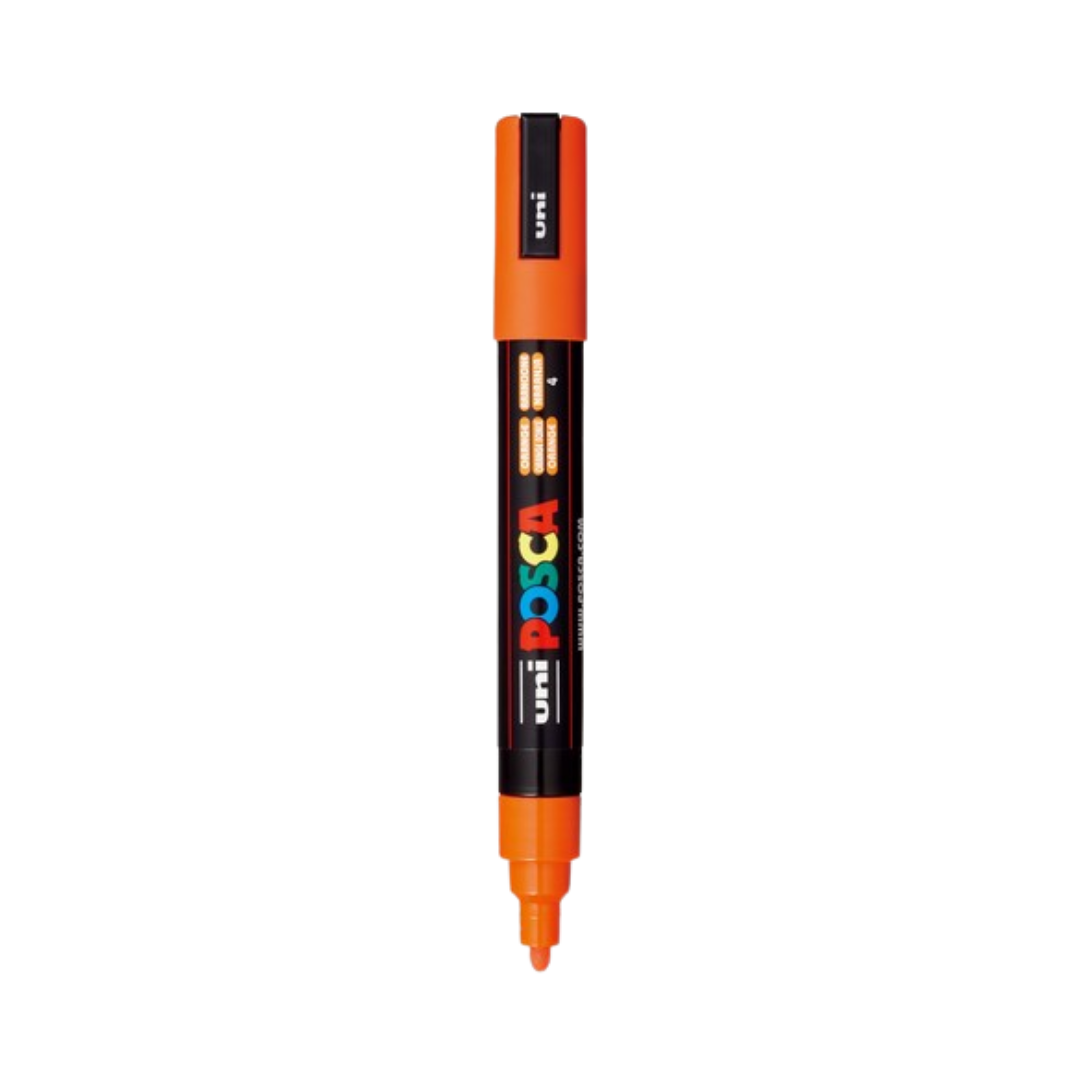 Posca PC-5M Paint Marker Medium Bullet Tip - Orange