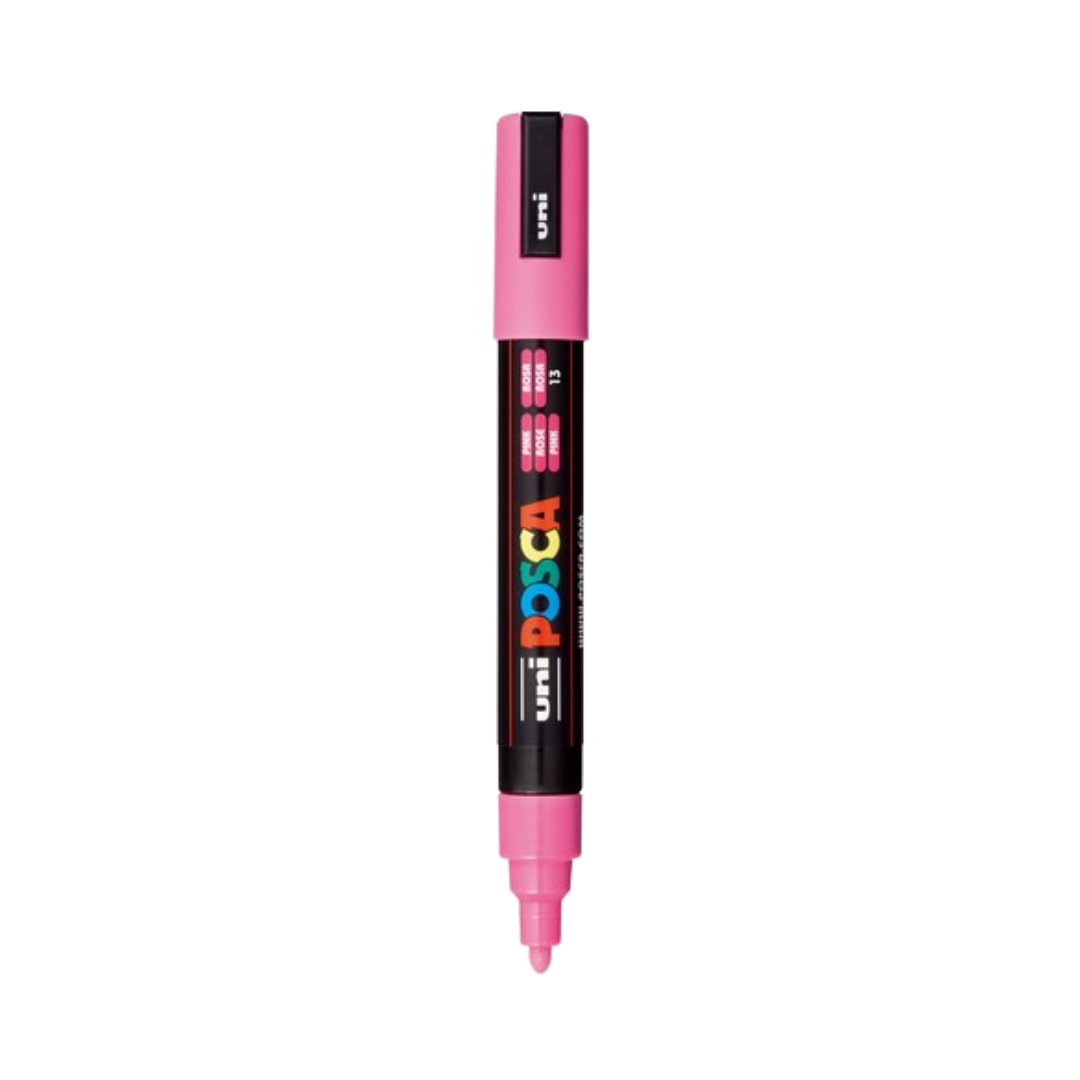 Posca PC-5M Paint Marker Medium Bullet Tip - Pink