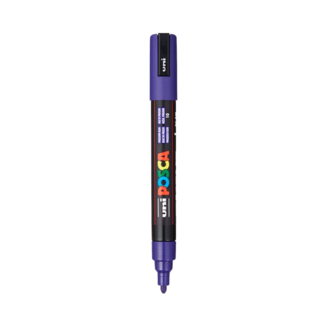 Posca PC-5M Paint Marker Medium Bullet Tip - Prussian Blue