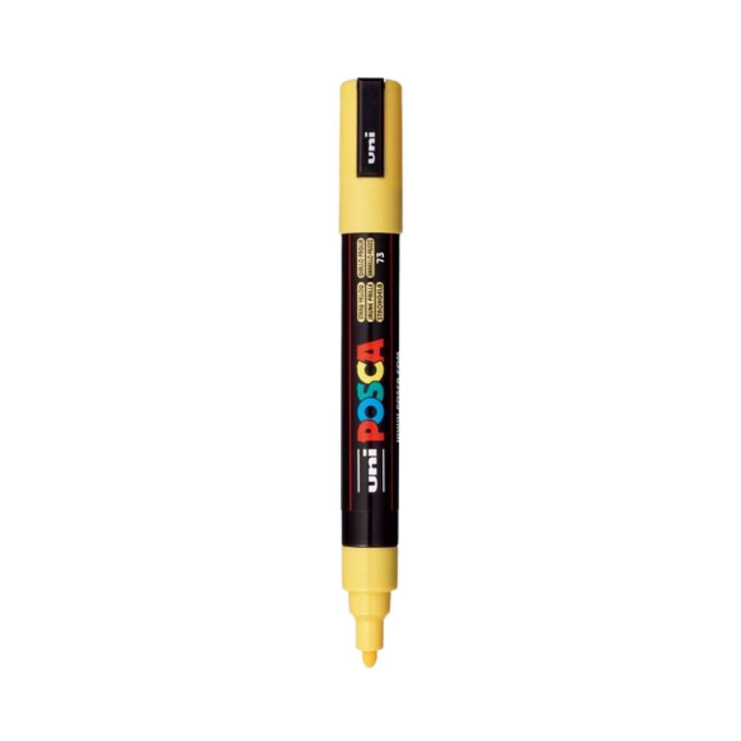 Posca PC-5M Paint Marker Medium Bullet Tip - Straw Yellow