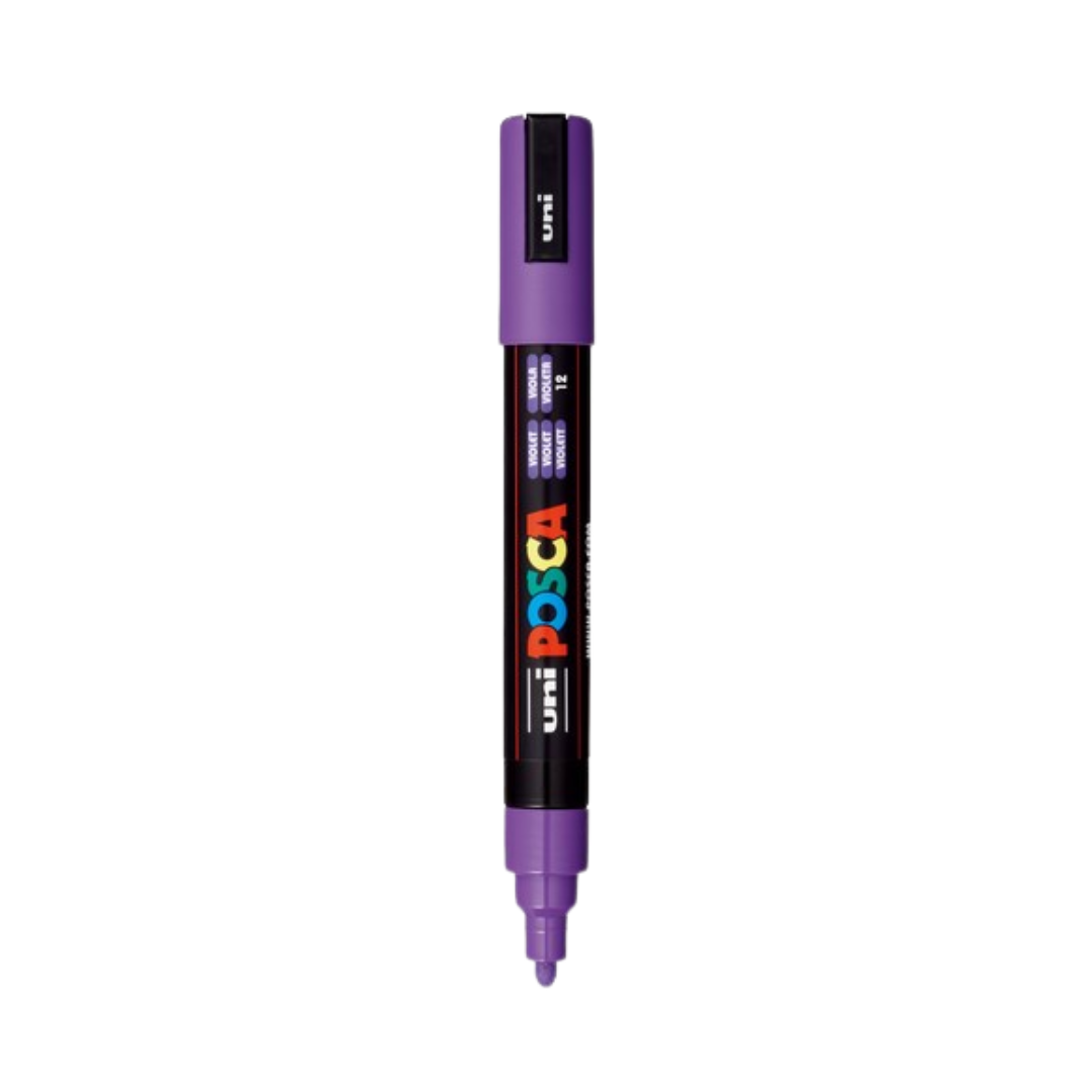 Posca PC-5M Paint Marker Medium Bullet Tip - Violet