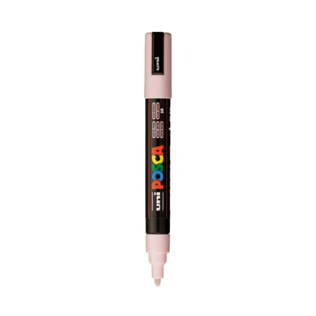 Posca PC-5M Paint Marker Medium Bullet Tip - Satin Pink