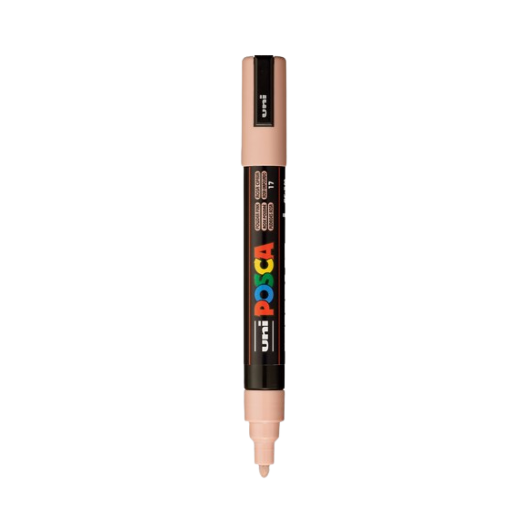 Posca PC-5M Paint Marker Medium Bullet Tip - Powder Pink