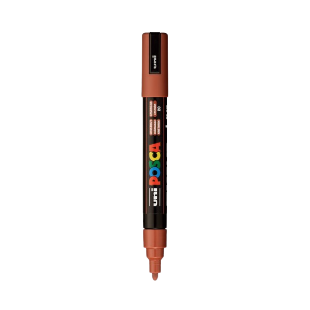 Posca PC-5M Paint Marker Medium Bullet Tip - Chestnut