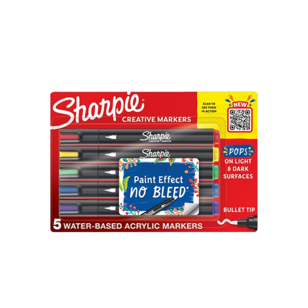 Sharpie Creative Bullet Marker 5 Color Set