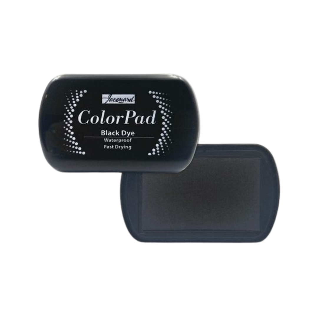 Jacquard ColorPad Waterproof Pigment Ink Pad - Black