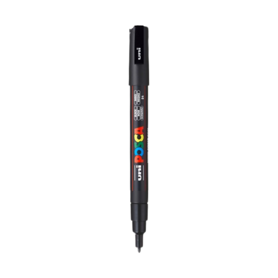 Posca PC-3M Paint Marker Fine Bullet Tip - Black