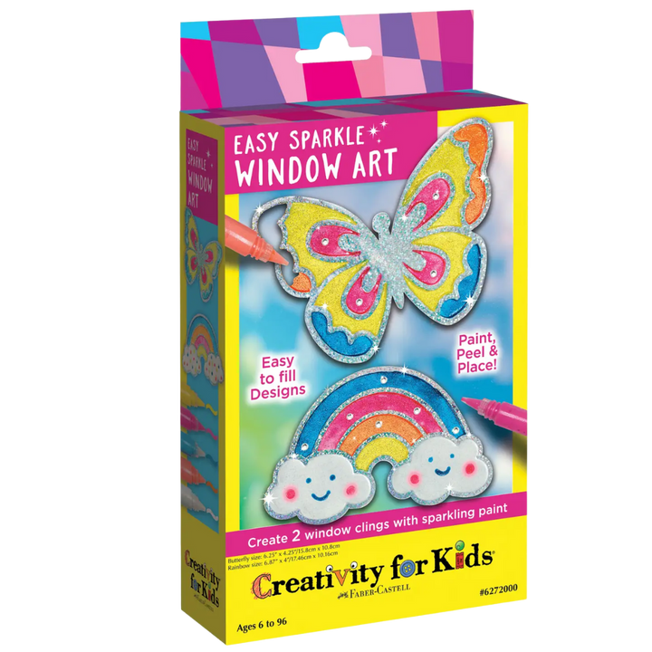 Easy Sparkle Window Art Mini Kit Craft Kit For Kids