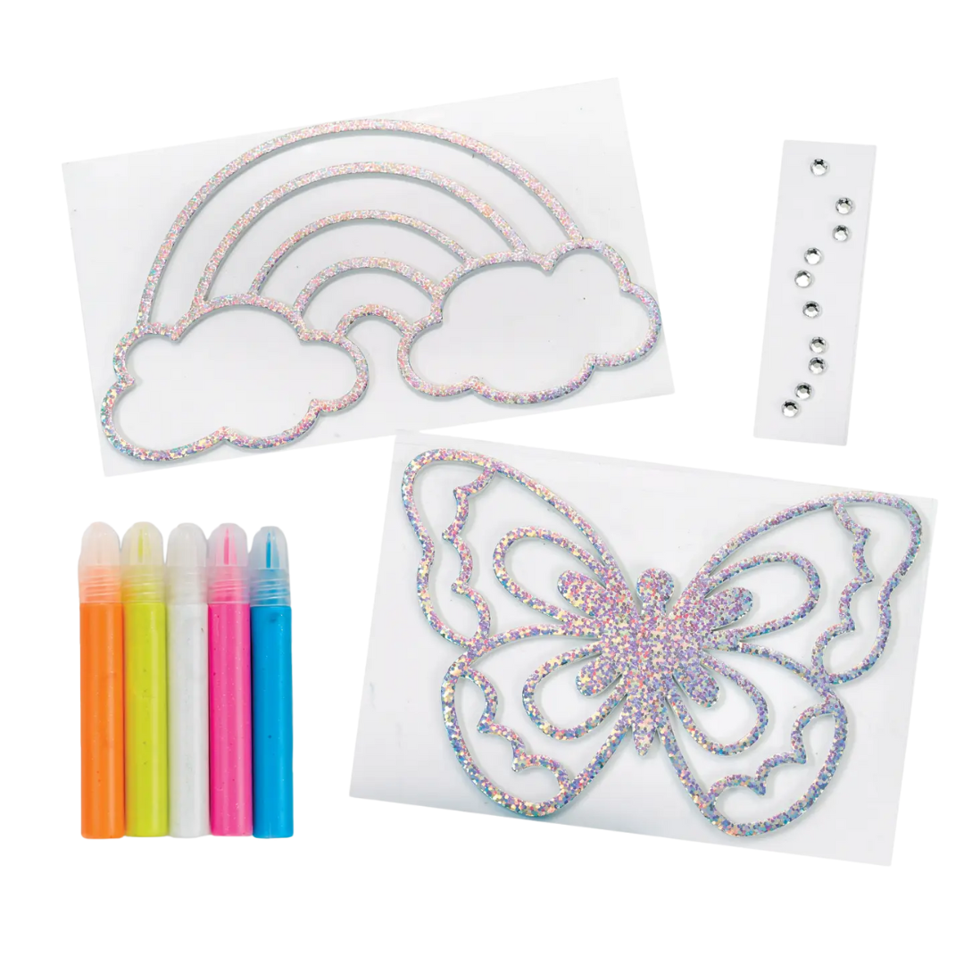 Easy Sparkle Window Art Mini Kit Craft Kit For Kids