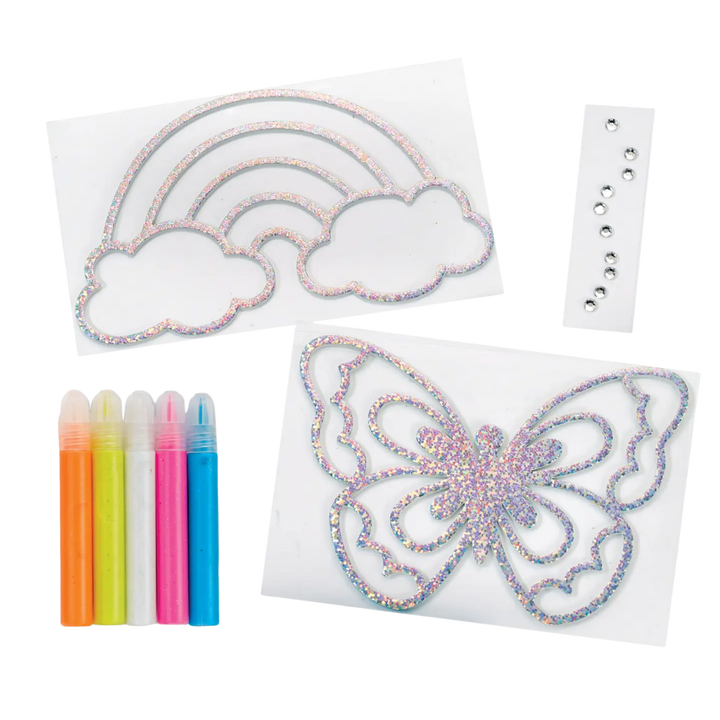Easy Sparkle Window Art Mini Kit Craft Kit For Kids