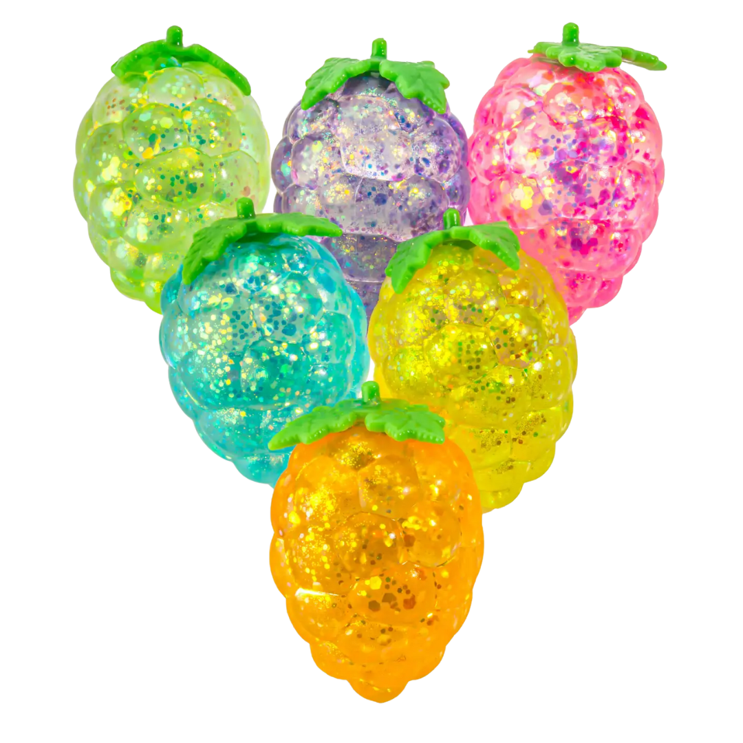Grape Gummy 3D Fruits Squishy Toy