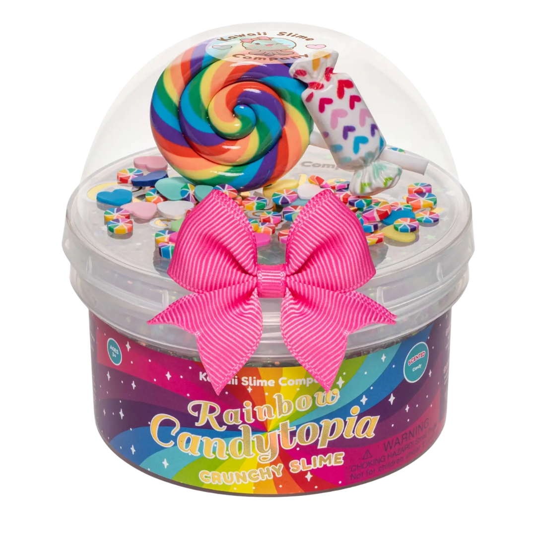 Rainbow Candytopia Crunchy Slime